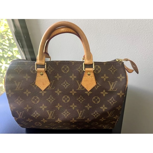 LOUIS VUITTON SPEEDY 30 HANDBAG MONOGRAM CANVAS - Picture 7 of 16